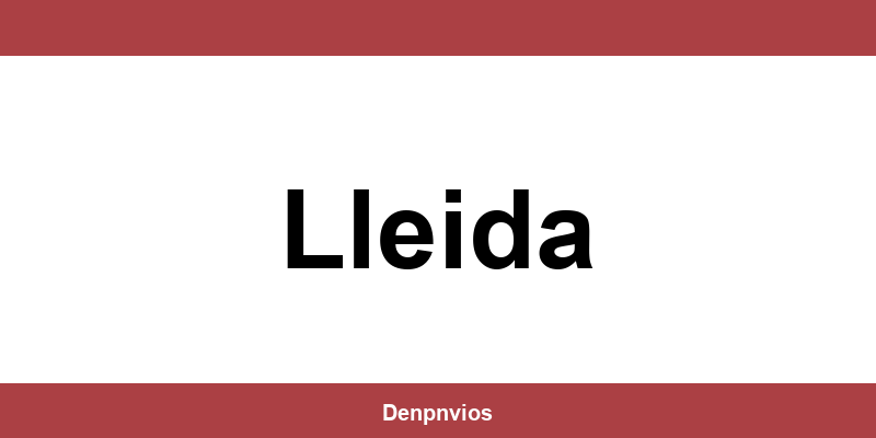 Teléfono de oficina DPD en Lleida