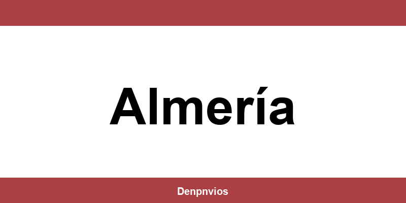 Teléfono de oficina DPD en Almería