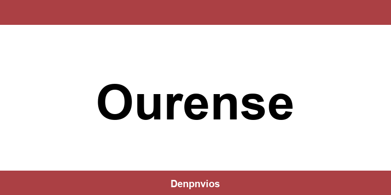 Teléfono de oficina DPD en Ourense